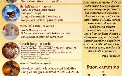 Settimana Santa nella nostra parrocchia
