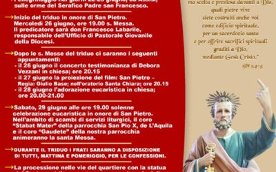 Festività San Pietro 2024