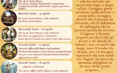 Programma Settimana Santa 2025