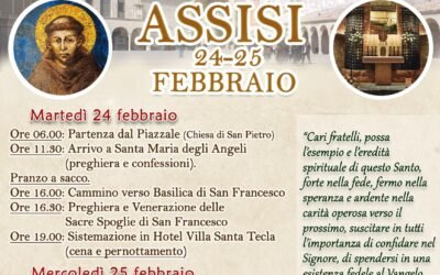 Pellegrinaggio parrocchiale ad Assisi
