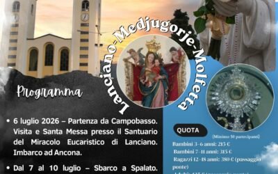 Pellegrinaggio Medjugorie 2026
