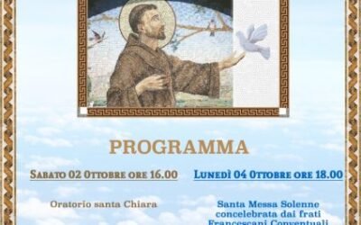 San Francesco d’Assisi in parrocchia